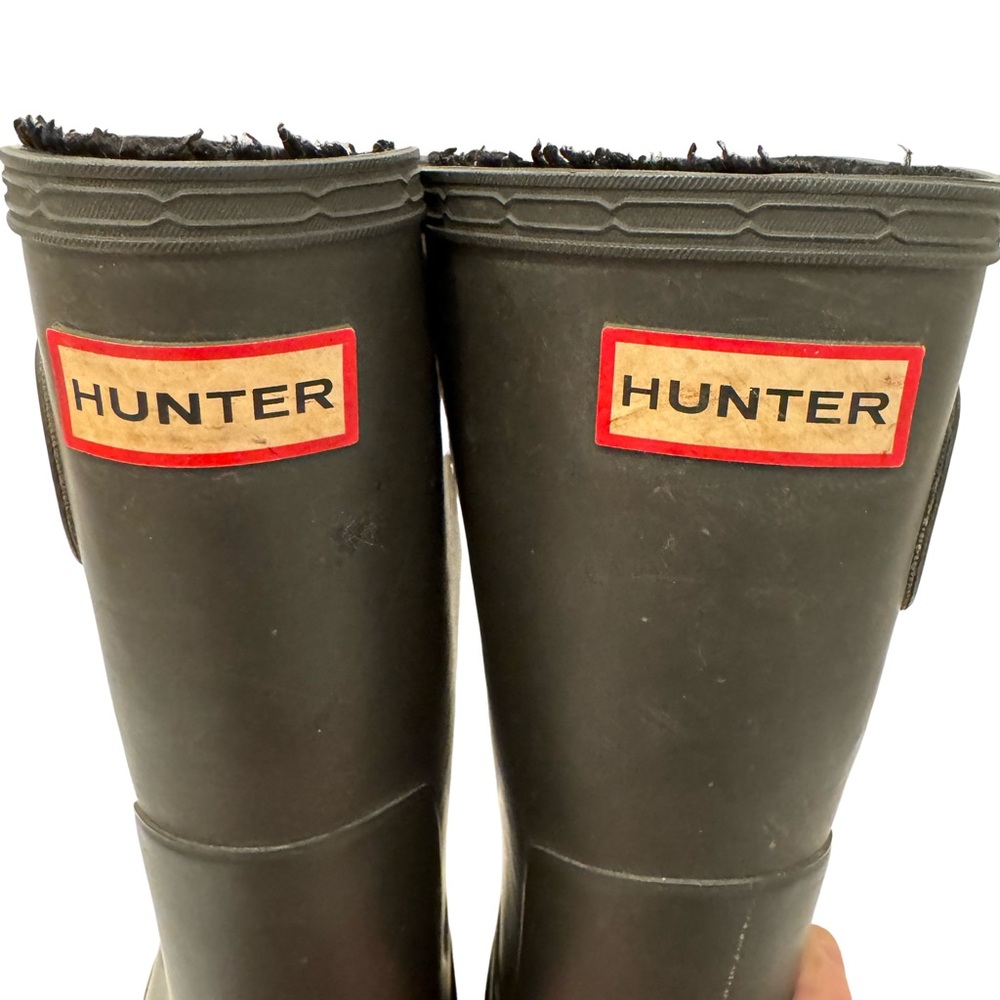 Hunter Men’s Original Short Rain Boots Black size US 12 - Picture 7 of 12